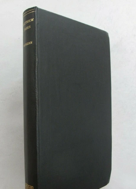 Medieval England Benedictine Monk Matthew Paris Illuminated Manuscripts 1st 1958