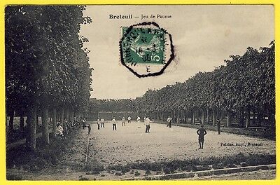 CPA 60-Breteuil (oise) sport 1908 part of jeu de paume