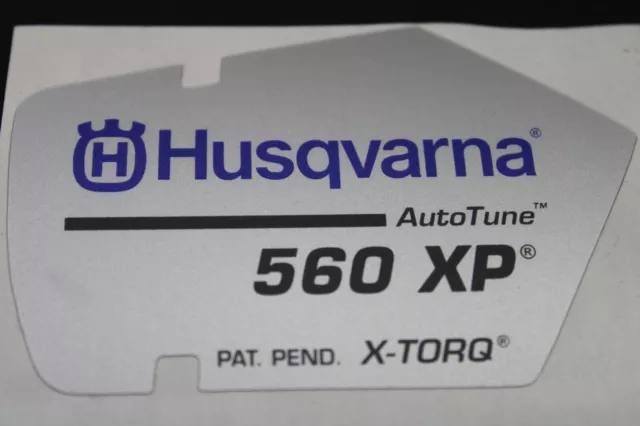 Husqvarna 560 XP Aufkleber Decal Typenschild Art.Nr. 523035603 523 03 56-03