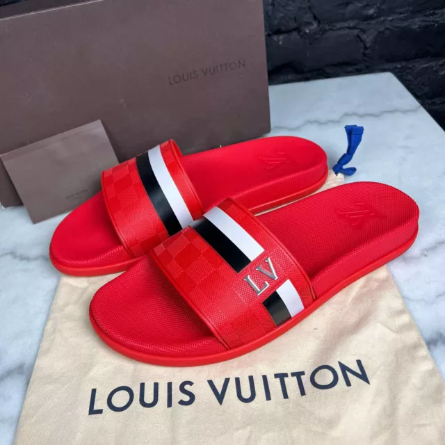 Louis Vuitton Waterfront Mules LV Monogram Slides - White Sandals, Shoes -  LOU652761