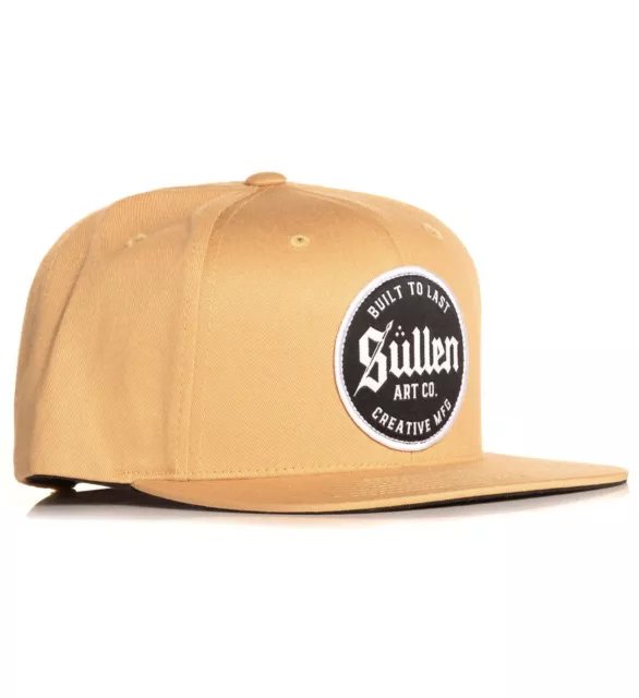 Sullen Herren Fabrik Curry Snapback Hut Kleidung Tattoo Totenkopf True Ar