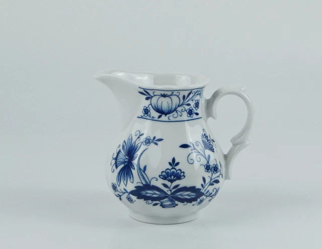 MILCHKÄNNCHEN, MEISSEN, GRÜN weiß, 1. Wahl, Porzellan, Art Déco