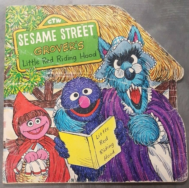 GROVER'S LITTLE RED Riding Hood Sesame Street Jim Henson's Muppets ...