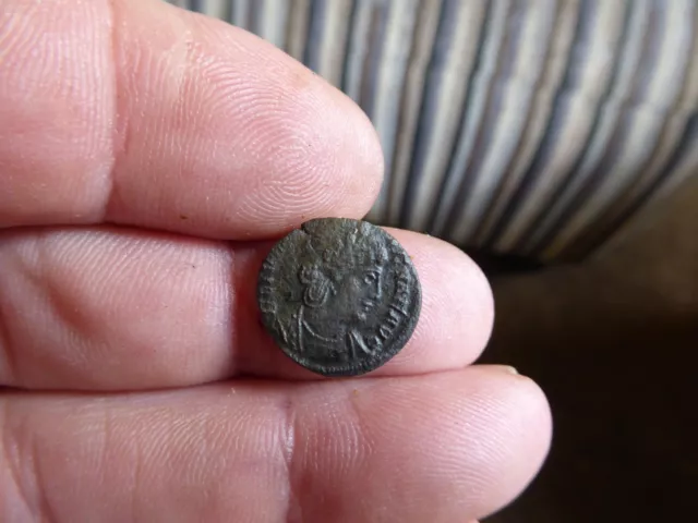 very nice roman bronze coin.