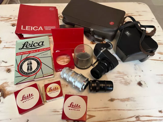 Leica / Leitz/ Visoflex,Bagues Tube,Housse Cuir.....lot