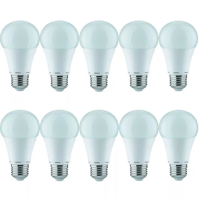 10 x Nice Price 3886 LED Leuchtmittel 10W Warmweiß E27 Opal Sparlampe