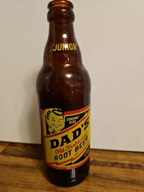 Dads Old Fashioned Root Beer acl Soda Bottle 10oz JUNIOR Columbus Ohio