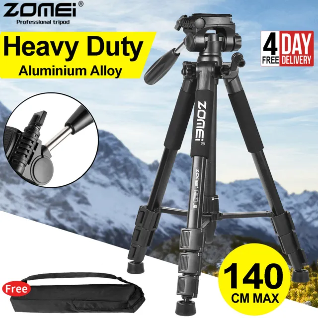 ZOMEI Professional Tripod Camera Pan Head Travel Stand for DSLR Cannon Nikon