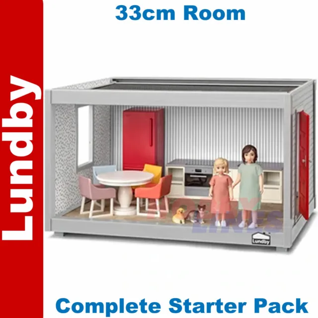 Lundby ROOM 33 cm unità modulare versatile casa bambole scala 1:18a Svezia