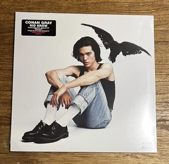 Conan Gray Kid Krow Vinyl Urban Outfitters Smoky Smokey Red Mint In Hand.