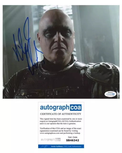 Michael Chiklis "Gotham" AUTOGRAPH Signed 'Nathaniel Barnes' 8x10 Photo ACOA