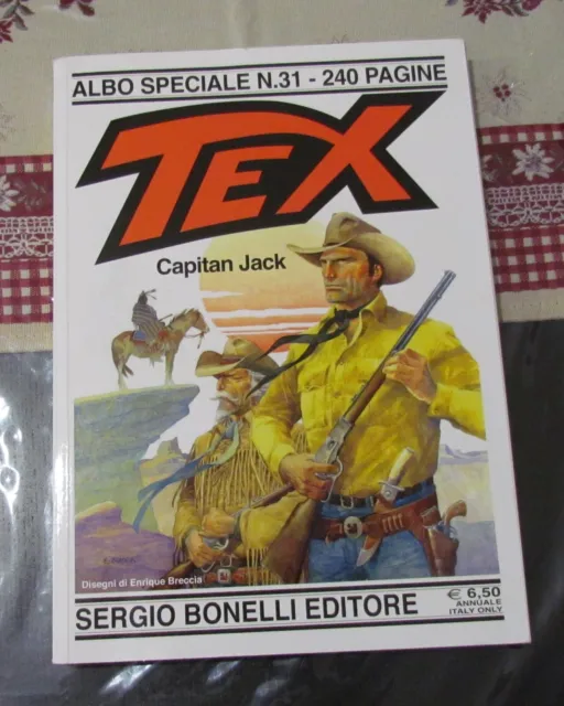 \ TEX TEXONE ALBO SPECIALE N 31 CAPITAN JACK dis BRECCIA EDICOLA   /