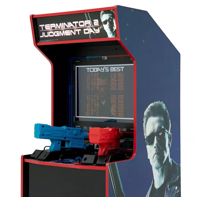 Arcade1Up Terminator 2 Arcade Machine w/ Marquee & Riser