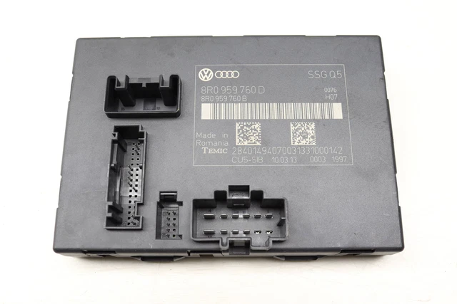 2010-2017 AUDI Q5 - Front LEFT SEAT Adjustment Control Module 8R0959760D