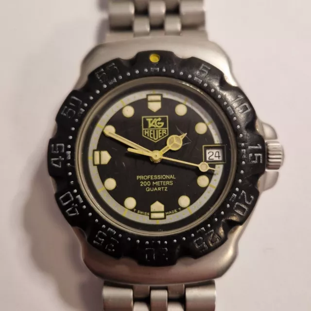 Orologio Tag Heuer Formula 1 WA1216 Vintage 200M ETA 955.412 Quarzo Funzionante