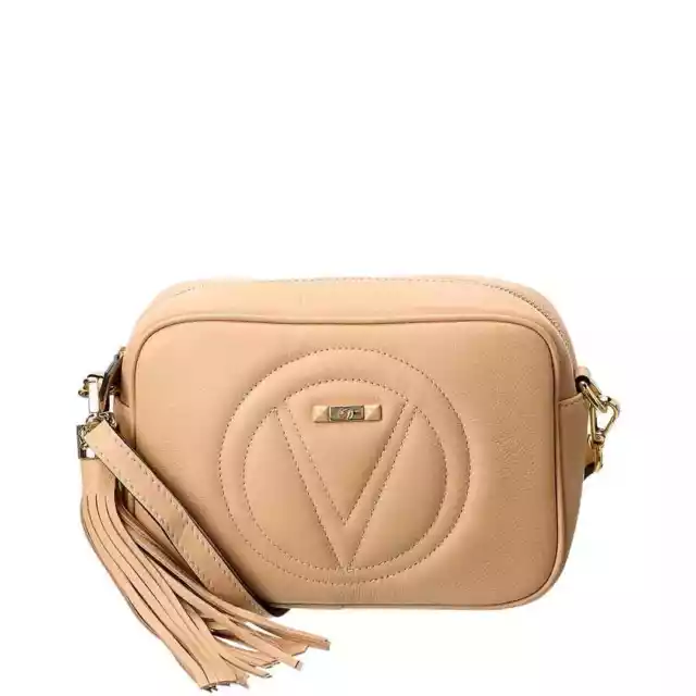 VALENTINO BY MARIO VALENTINO MIA Blush Pink SIGNATURE LEATHER CROSSBODY Bag