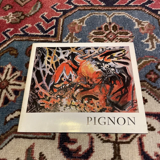 AFFICHE ORIGINALE DE 1985 - Édouard Pignon - Exposition au Grand Palais