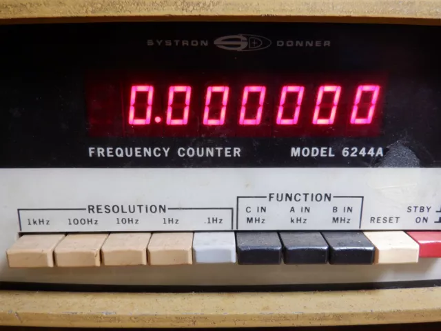 Systron Donner Model 6244A Frequency Counter 2