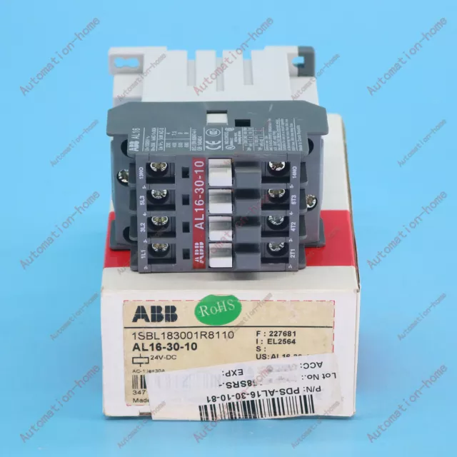 1PC New ABB DC Contactor 1NO AL16-30-10 1SBL183001R8110 In Box ship DHL