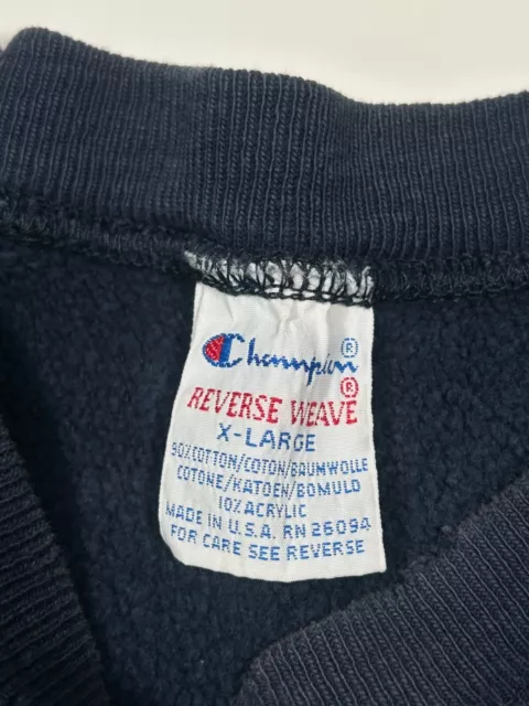 VINTAGE 90S CHAMPION Reverse Weave Embroidered Wisconsin Sweatshirt ...