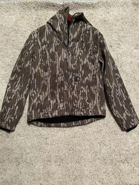 Carhartt Men’s Small Super Dux Camo Hunting Jacket Coat Mossy Oak Bottomland NWT