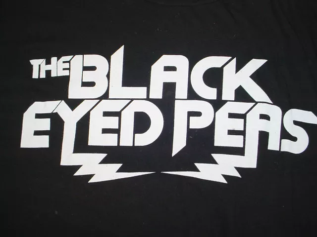 Mens Womens Black Eyed Peas-concert Band-Fergie-Black T Shirt-M