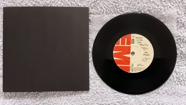 Sex Pistols – Anarchy In The UK - 7" Vinyl Record UK 2007 30th Anniversary Press
