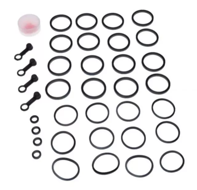 Front Brake Caliper Seal Repair Kit for Kawasaki ZX-6R 600 G H Ninja 1998-1999