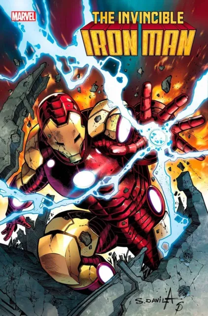 Invincible Iron Man #7 Davila Var Marvel  Presale  June  7
