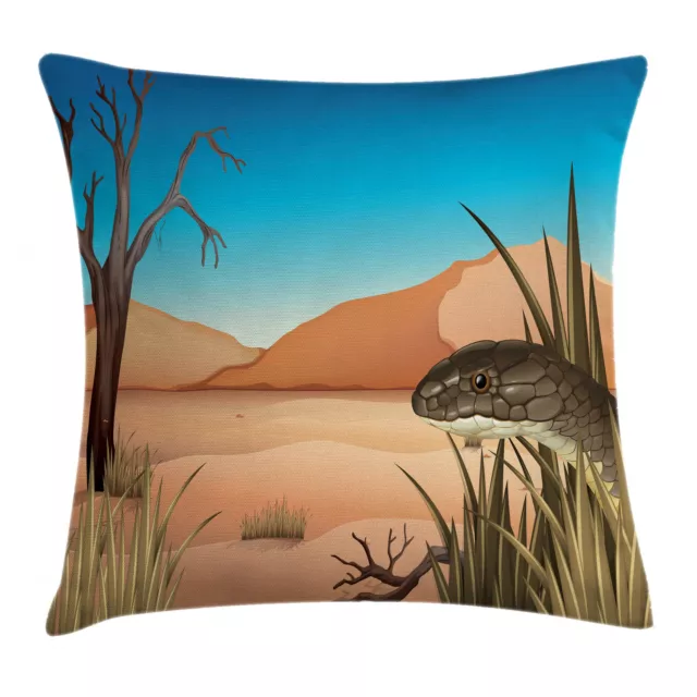 Reptile Housse de Coussin Nature Désert Tropical