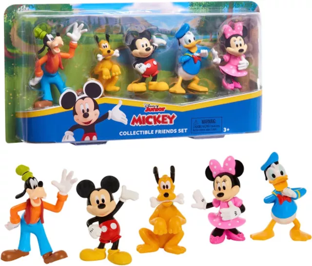 Just Play Disney Junior Micky 5 Figuren 38440/38441 Minni Pluto Goofy Donald OVP