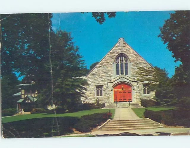 Pre-1980 CHURCH SCENE Ridgewood New Jersey NJ : A8903