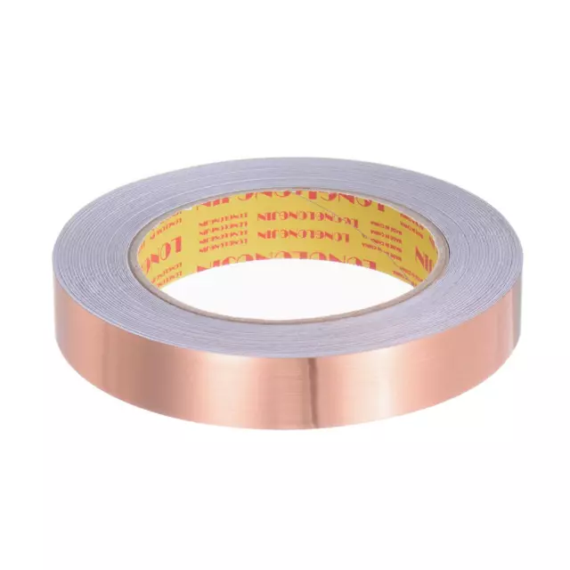 Molding Trim Gap Sealing Tape 0.79" x 82ft Brushed Rose Gold Tone