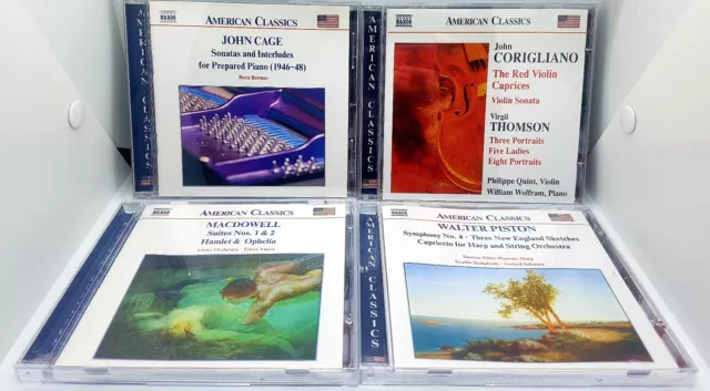 Naxos American Classics Series - Concertos, Orchestral Works And Symphonies