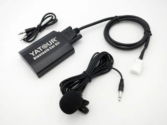 Car Bluetooth Kit CD Changer For Small 6+6Pin Plug Toyota Lexus Scion Radio