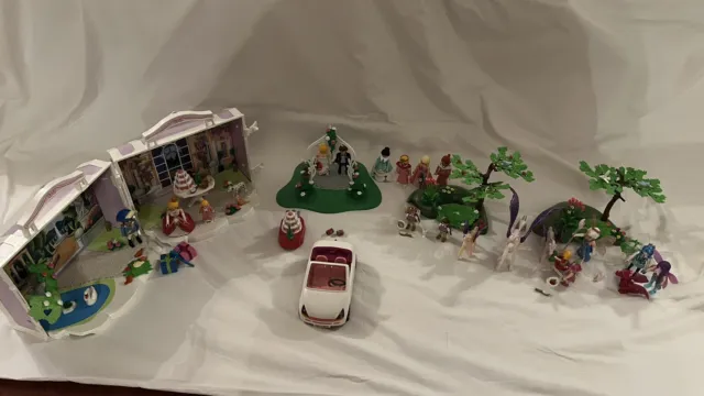Playmobil Bundle Royal Children & Pegasus, Wedding & Take Along Princess