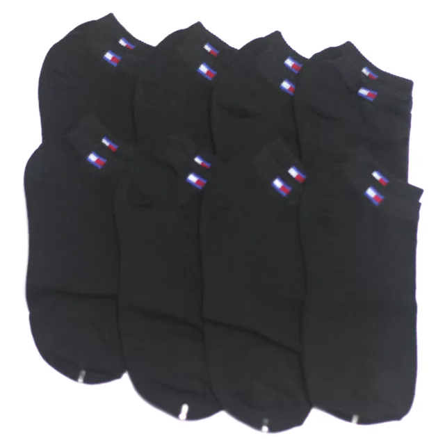 New 8 Pairs Mens Cotton Low Cut Ankle Socks Black Casual Athletic Korea #A1-3