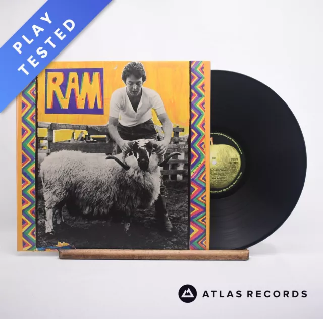 Paul & Linda McCartney Ram -1 LP Album Vinyl Record PAS 10003 - EX/EX