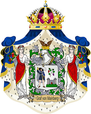 BARONESS von HOHENFELS = Adelstitel nach Burg in Bayern BARON 