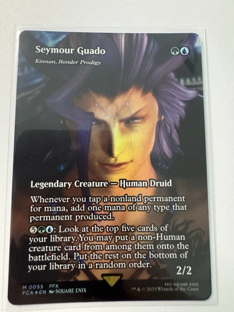 SEYMOUR GUADO - Kinnan, Bonder Prodigy (Showcase) (FOIL) FF Magic (mtg)  58.75 - PicClick UK