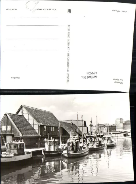 439524,Wismar Hafen Boote pub VEB