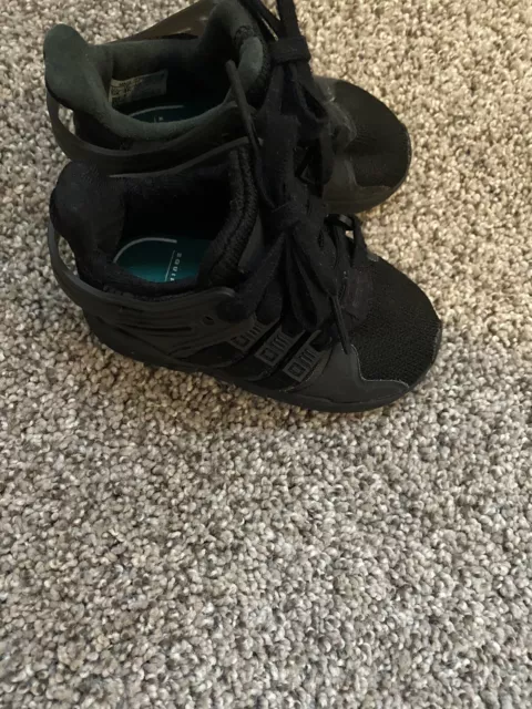 Adidas Toddler Black EQT Support Advanced 5T Sneakers