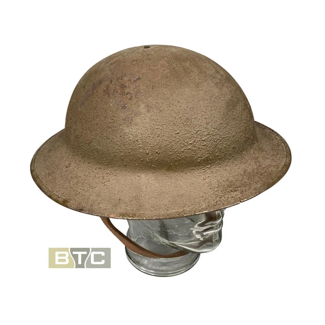 US WW1 Brodie M1917 Stahlhelm mit Innenfutter - Original
