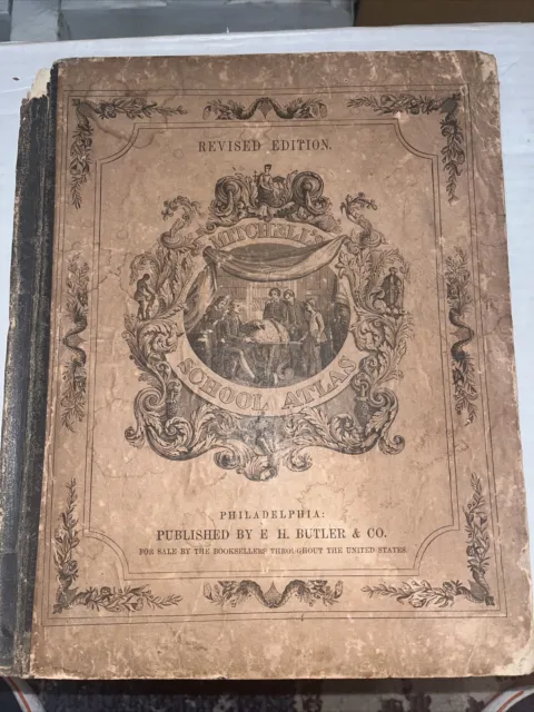 Mitchell’s school atlas 1864