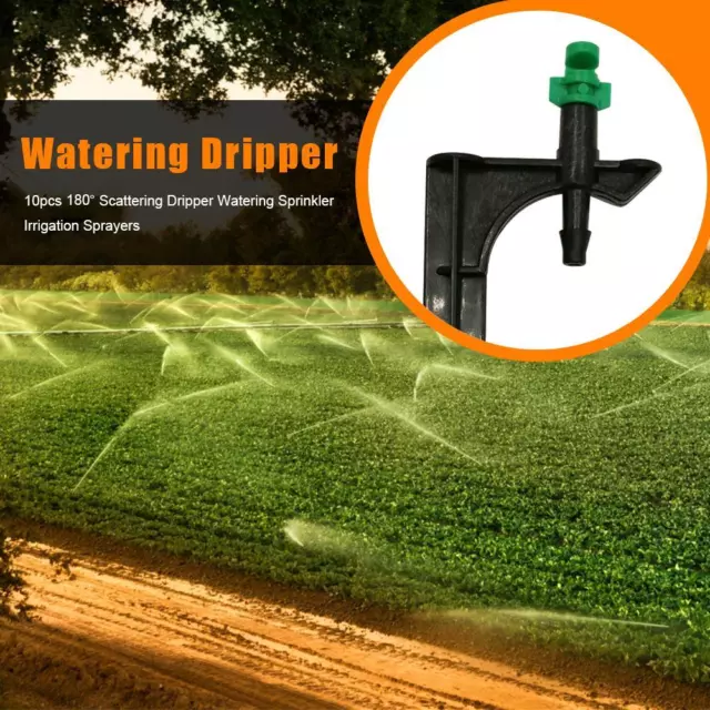 10 Stück 180-Grad-Streutropfer Bewässerungssprinkler Bewässerungssprüher