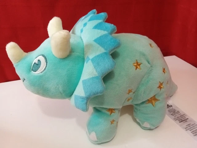 Disney Parks Animal Kingdom Dinoland Triceratops Stuffed Plush 10” Dinosaur Toy