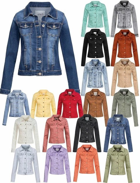 Giacca jeans donna giacca denim giacca di transizione giacca donna Hailys Enny