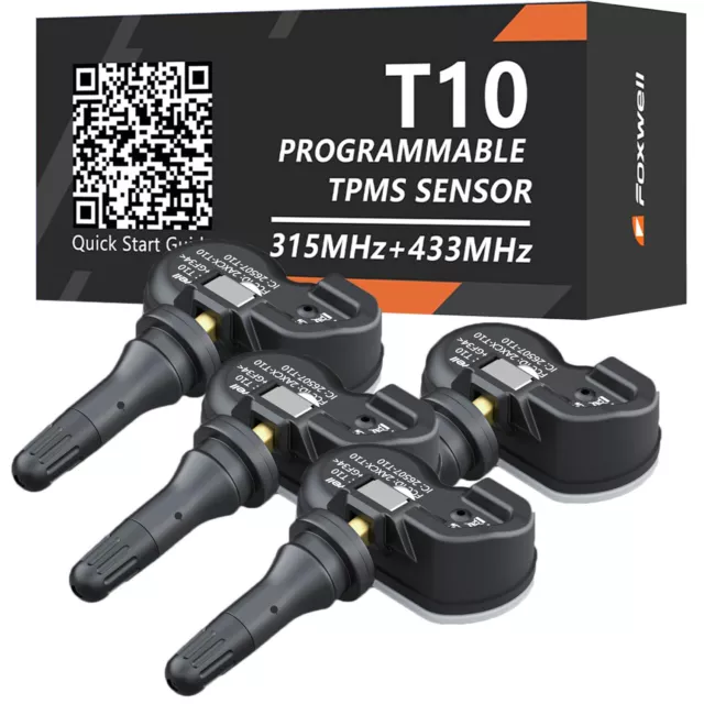 4x Foxwell Reifendrucksensor XRDE215 RDKS TPMS Gummi für Kia Ceed Pro Ceed