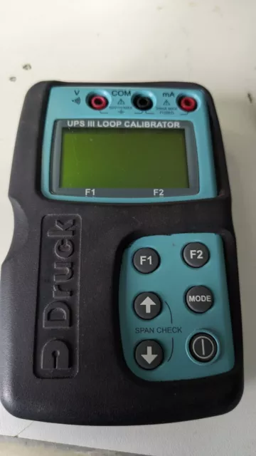 Druck portable UPS-III Loop calibrator