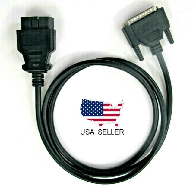 Cable De Datos OBD2 Para Escáneres Actron CP9180 Cp9185 Cp9190 Cp9690 1022427